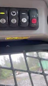 CAT 289d skid steer operation and controls for beginners