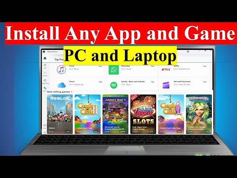 How to Install Apps in Laptop | Download and Install Apps in PC and Laptop