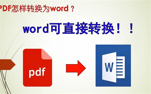 PDF怎样转换成word？无须借助其它软件，使用word就能轻松实现