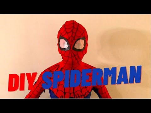 DIY SPIDERMAN COSTUME!
