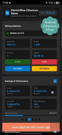 🚀 Free Crypto Mining App Withdraw REAL ETH! #shorts #crypto #ethereum 1