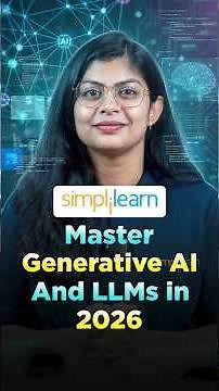 🔥Generative AI Full Course: Learn from Scratch | Watch Now! #shorts #simplilearn