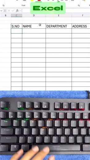 Computer 💻 Shortcut Key for Entry in MS Excel #reel #reels #text #excel #tricks #shortcut #viral #new #viralpost❤️ #viralreels #viralreel #trending #trend #trendingreels #trendingnow #trendingvideos #facebook #followers #instagram #instamood #instagood #instadaily #insta #foryou #foryoupage #followers @highlight | Fast Typing Learning