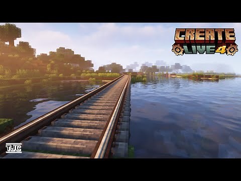 Die LÄNGSTE SCHIENE auf dem GANZEN SERVER ⚙️ Create Live 4