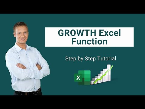 GROWTH Excel Function - How to Use of Growth Formula to Estimate Exponential Growth?