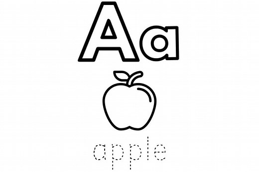 Alphabet Coloring Pages - Free Printable A-Z Letters to Color