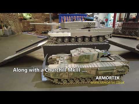 Armortek Factory Open Day 2024 - massive 1:6 scale model tanks