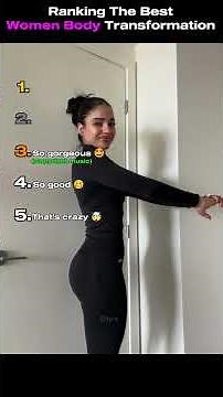 Ranking The Best Women Body Transformation 😍