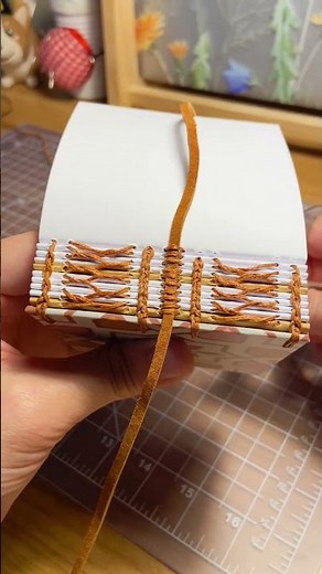 Book Binding Stitching Practice | Book binding process