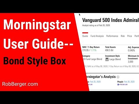 Morningstar User Guide--Bond Style Box [Video #4]