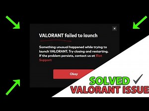 Troubleshooting Guide: Fixing VALORANT Launch Issues and Unusual Errors ⚒