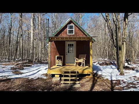 Our Simple Off Grid Cabin Tour