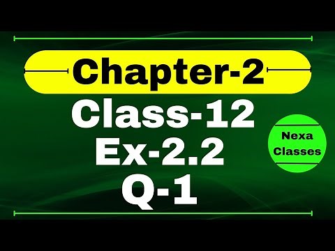 Class 12 Ex 2.2 Q1 Math | Inverse Trigonometry | Q1 Ex 2.2 Class 12 Math | Ex 2.2 Q1 Class 12 Math |