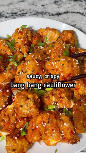 Delicious Bang Bang Cauliflower - Easy Vegan Recipe