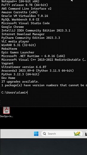 How To Update Apps Using cmd in Windows #shorts #cmd #windows