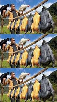 Chicken Black & White Baked in Clay | Rare Wilderness Cooking #shorts #chicken #roasting #baking