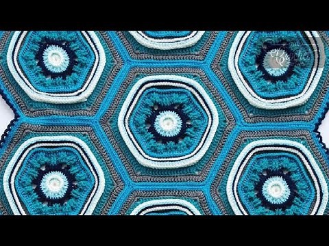 Crochet Stitch, Stop & Roll Afghan