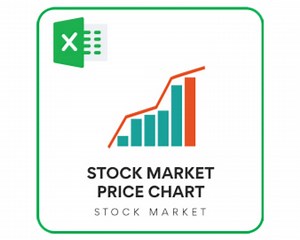Stock Price Chart Excel Template - Etsy