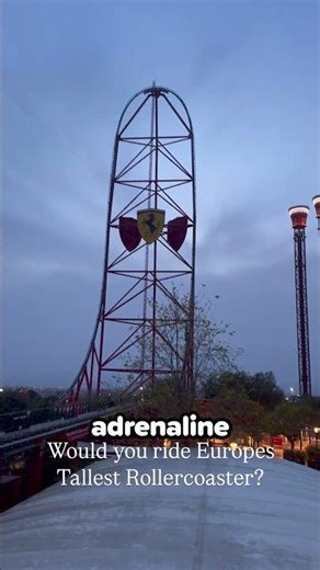 Red Force: The Second Tallest & Fastest Coaster in the World 😱