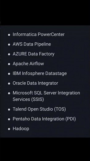 Popular ETL Tools & Job Roles Explained 🔥