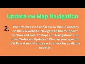 How to Update Your VW Passat Sat Nav | Update VW Navigation