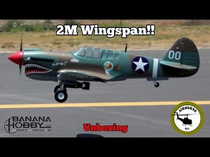 Camo Super P-40E Warhawk RC Warbird Airplane PNP from Banana Hobby