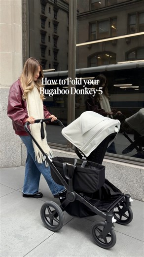 Fold like a pro. Option 1 is your classic fold, while option 2 keeps things extra compact. Bonus: it’s 20% off right now for Black Friday. Shop while it’s still here at Bugaboo.com | Bugaboo