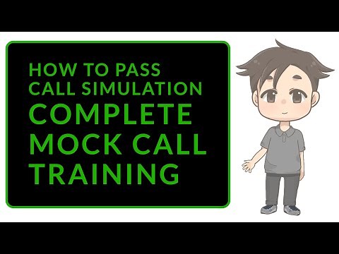 Mock Call - Call Simulation - How to Pass - Complete Guide Call Flow and Pronunciation.