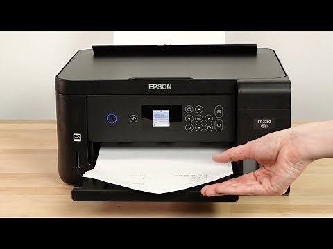 Epson WorkForce ET-2750: Cleaning the Print Head