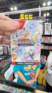 Prismatic Evolutions Booster Bundle With MONA From Persona 5 😯🔥