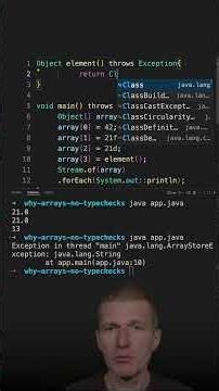 Why There Are No Compiler Type Checks For Array's Elements? #java #shorts #coding #airhacks