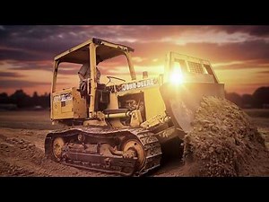 Fixing the WORST Hydraulic Leak on a John Deere 450G Dozer