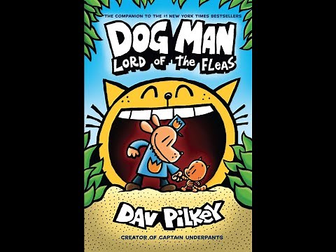 DOG MAN: Book 5 LORD OF THE FLEAS HD by Dav Pilkey ( COMIC-DUB ) READ ALOUD