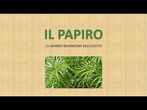 IL PAPIRO