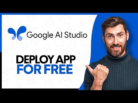 How To Deploy Your Google AI Studio App For Free - Step By Step