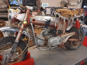 Honda CT70 Restoration part 2