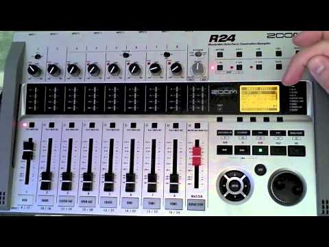Zoom R24 Part 4(b) - Panning, EQ & the Insert Effect (cont.)