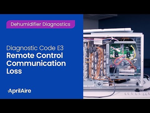 Diagnostic Code E3 – Remote Control Communication Loss