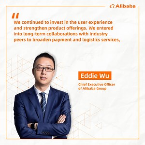 Eddie Wu, CEO of Alibaba Group, announced Alibaba Group’s September Quarter 2024 results, stating a solid quarter driven by the strategic focus on core business investments and expressing strong confidence in the company’s future growth. Read the full transcript of Eddie Wu's call with investors after the announcement: https://shorturl.at/77tD7 #AlibabaGroup | Alibaba Group