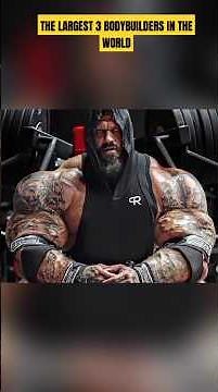 Meet The Largest 3 Bodybuilders In The World