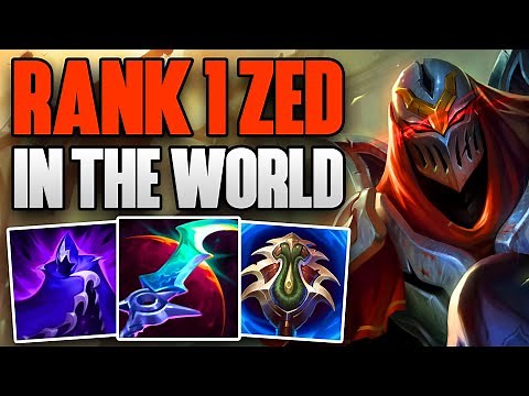 BEST ZED IN THE WORLD FULL MID GAMEPLAY! | CHALLENGER ZED MID | Patch 14.11 S14