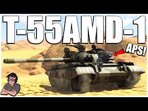 The T-55 Becomes Untouchable - T-55AMD-1 - War Thunder