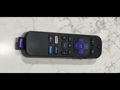 Roku TV Remote Battery Replacement - EASY DIY