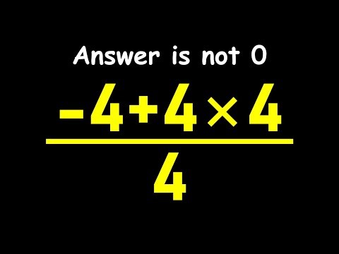 Can You Solve This Simple Math Problem?