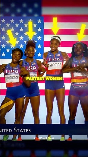 The FASTEST Women’s 4x100m OLYMPIC FINAL 😳🔥