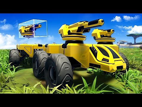 Building a TANK to Destroy Enemies in TerraTech Worlds!