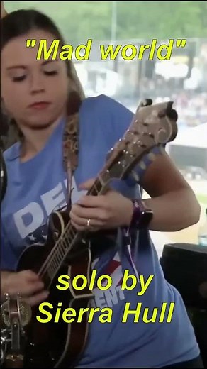 Sierra Hull - mandolin solo for Mad World (Tears For Fears) | DelFest (2022)