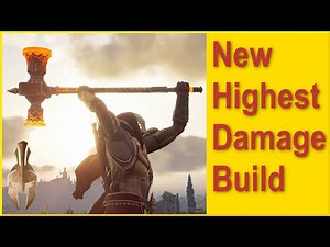 Assassins Creed Odyssey - Highest Damage Warrior Build 2021 - Best Warrior Build - Best Hybrid Build