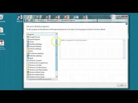 How to Set Microsoft Word as the Default Application : Microsoft Office Help
