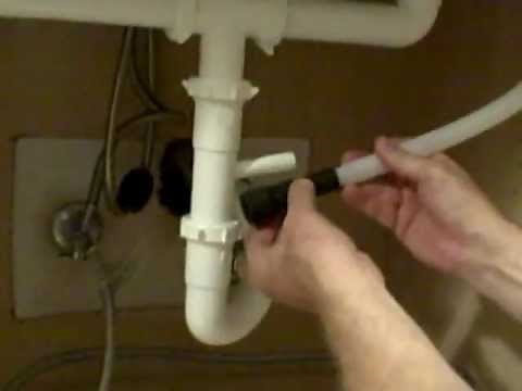 How To Install Dishwasher Plumbing - Replacing a Dishwasher